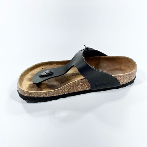 Birkenstock Gizeh black thong sandal SINGLE RIGHT SHOE amputee 37 - Picture 3 of 8
